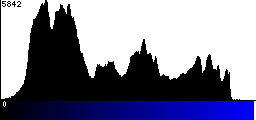 Blue Histogram