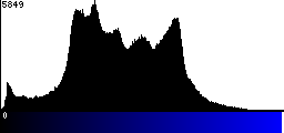 Blue Histogram
