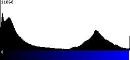 Blue Histogram