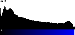 Blue Histogram