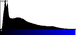 Blue Histogram