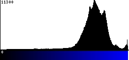 Blue Histogram