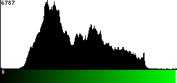 Green Histogram