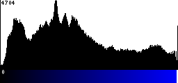 Blue Histogram