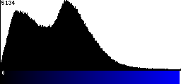 Blue Histogram