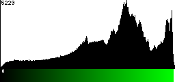 Green Histogram