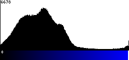 Blue Histogram