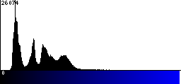 Blue Histogram