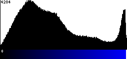 Blue Histogram