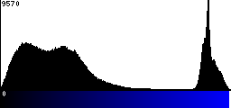Blue Histogram