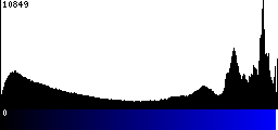 Blue Histogram