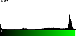 Green Histogram