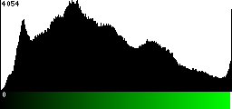 Green Histogram