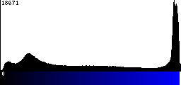 Blue Histogram