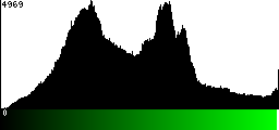 Green Histogram