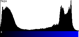 Blue Histogram