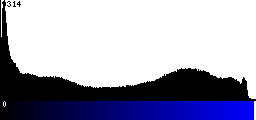 Blue Histogram