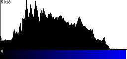 Blue Histogram