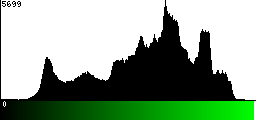 Green Histogram