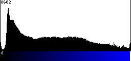 Blue Histogram