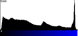 Blue Histogram