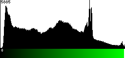Green Histogram