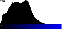 Blue Histogram