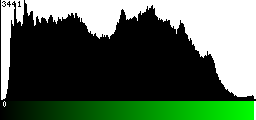 Green Histogram