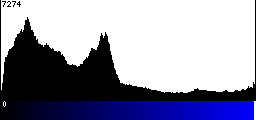 Blue Histogram