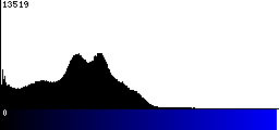 Blue Histogram
