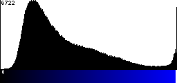 Blue Histogram