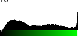 Green Histogram
