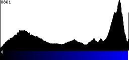 Blue Histogram