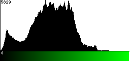 Green Histogram