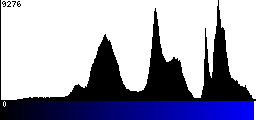 Blue Histogram