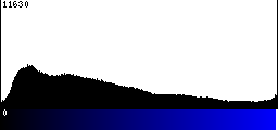 Blue Histogram
