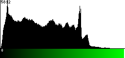 Green Histogram