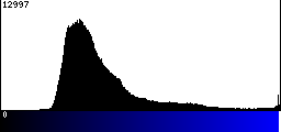 Blue Histogram