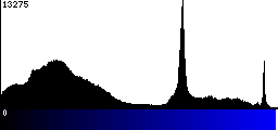 Blue Histogram