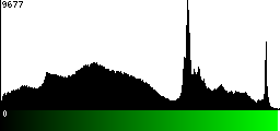 Green Histogram