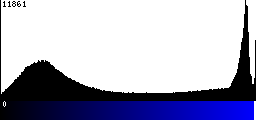 Blue Histogram