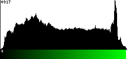Green Histogram