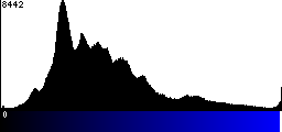 Blue Histogram