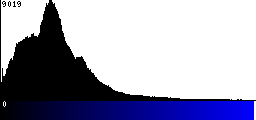 Blue Histogram