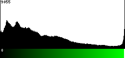 Green Histogram