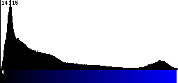 Blue Histogram