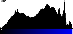 Blue Histogram