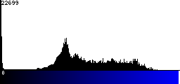 Blue Histogram