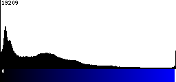 Blue Histogram