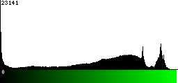 Green Histogram